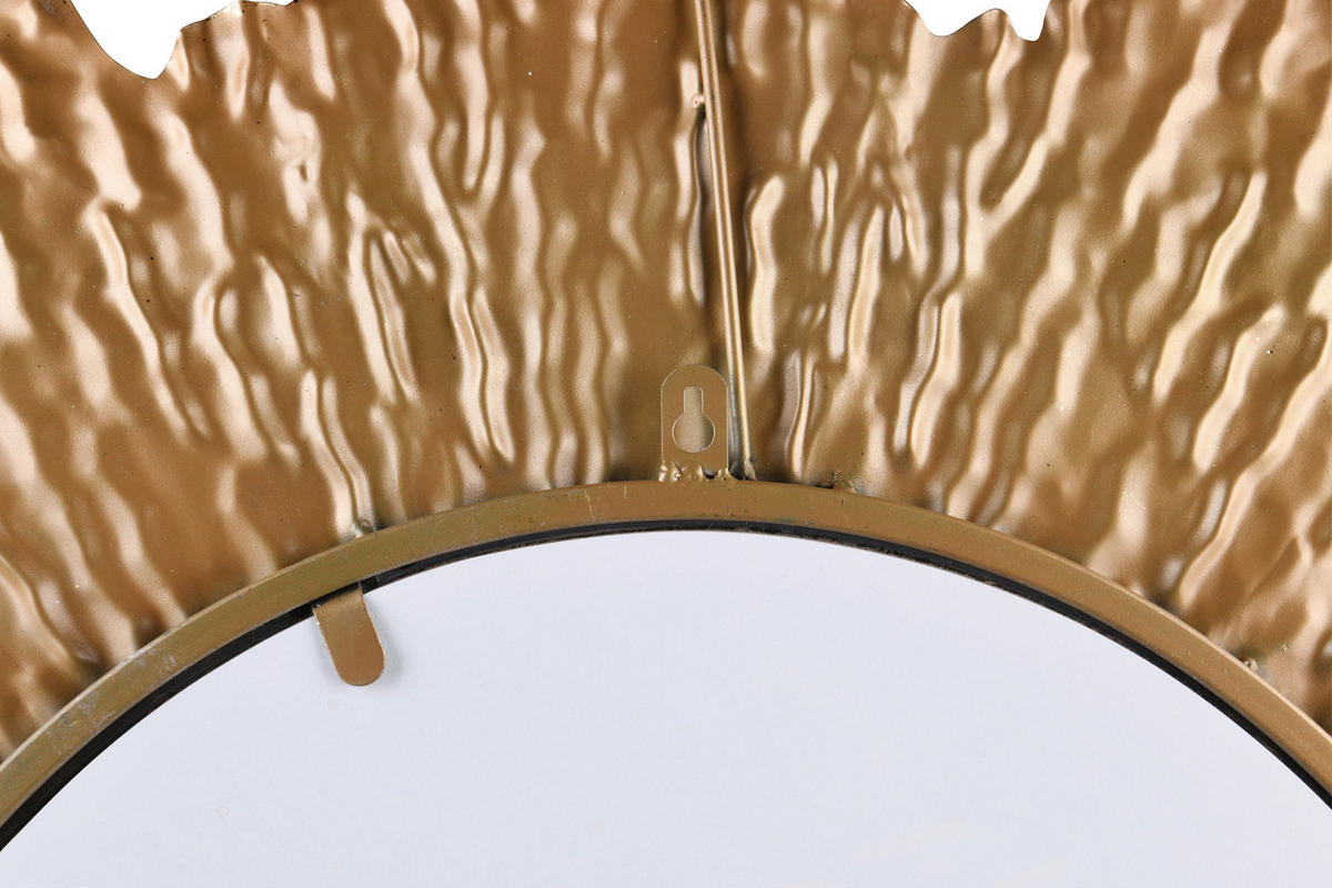 DEKOSPIEGEL - Goldfarben, Trend, Glas/Metall (80/80/9cm) - Boxxx