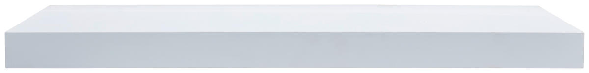 POLICA ZIDNA bijela  drvni materijal  - bijela, Basics, drvni materijal (80/5/25cm) - Xora