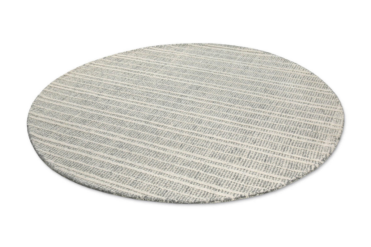 WEBTEPPICH 180 cm Hamptons Fortyfive Creme, Grau  - Creme/Grau, Design, Textil (180cm) - WECON HOME