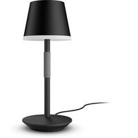 AKKU-TISCHLEUCHTE Hue 14,2/35 cm  - Schwarz, Design, Metall (14,2/35cm) - Philips HUE