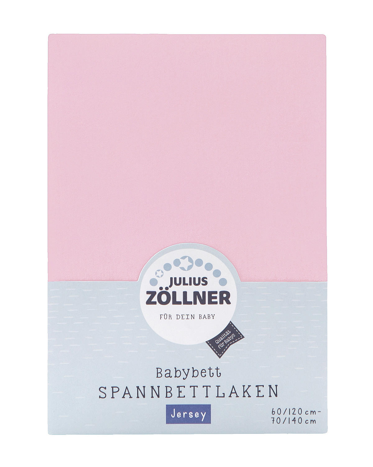 KINDERSPANNBETTTUCH   - Rosa, Basics, Textil (70/140cm) - Julius Zöllner
