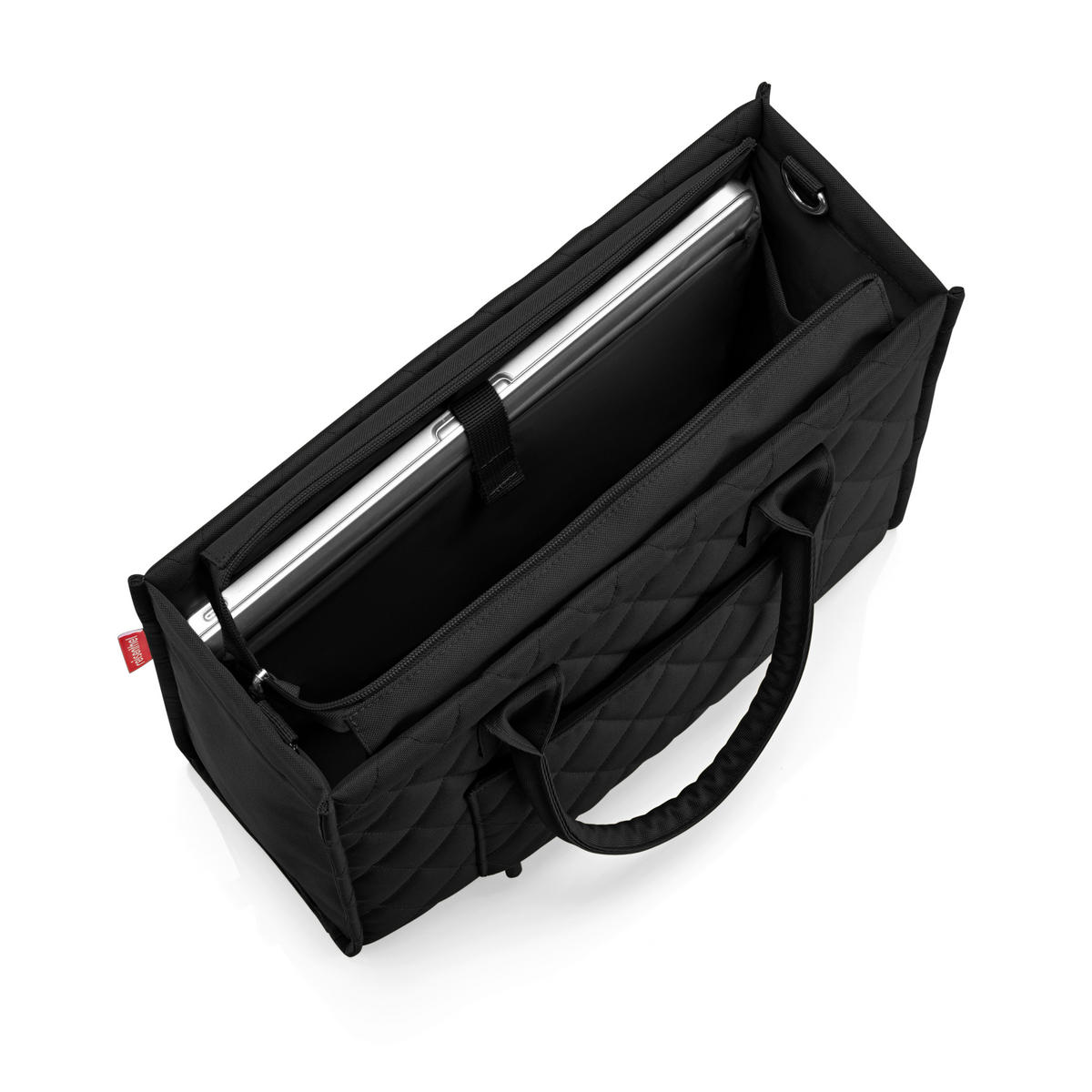 NÁKUPNÁ TAŠKA čierna - čierna, Basics, textil (42/35/17cm) - Reisenthel