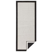 LÄUFER 80/250 cm Twin  - Creme/Schwarz, Design, Kunststoff (80/250cm) - Hanse Home