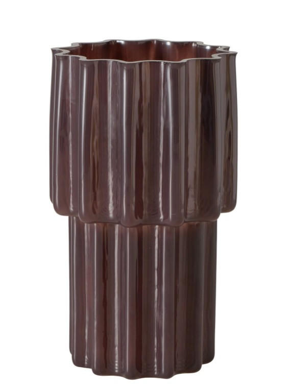 VAS  - brun, Trend, glas (11/20cm) - Ambia Home