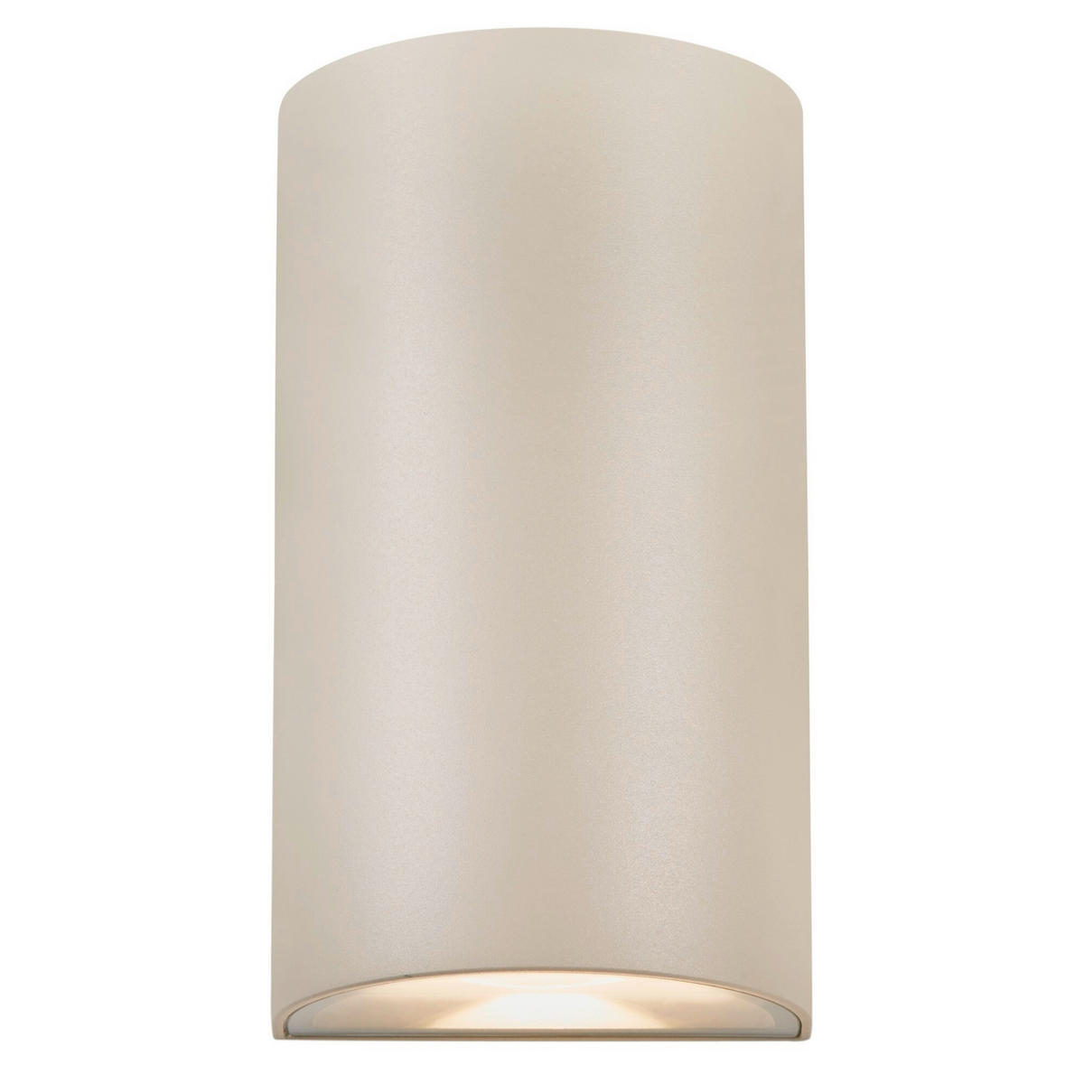 AUßENWANDLEUCHTE 9/5,6/16 cm   - Sandfarben, Design, Metall (9/5,6/16cm) - Nordlux