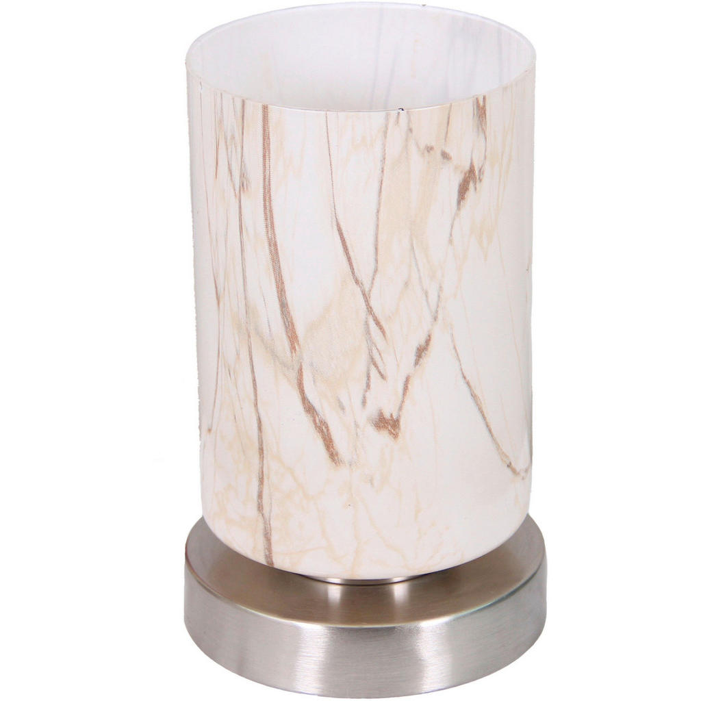 Tischlampe Camilla Pinienfarben Marmoriert