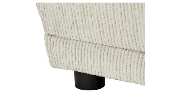 CHAISELONGUE Chenille Sandfarben  - Sandfarben/Schwarz, KONVENTIONELL, Kunststoff/Textil (171/73/93cm) - Carryhome