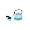 TEEKANNENSET  - Blau, Basics, Metall (800ml) - Echtwerk