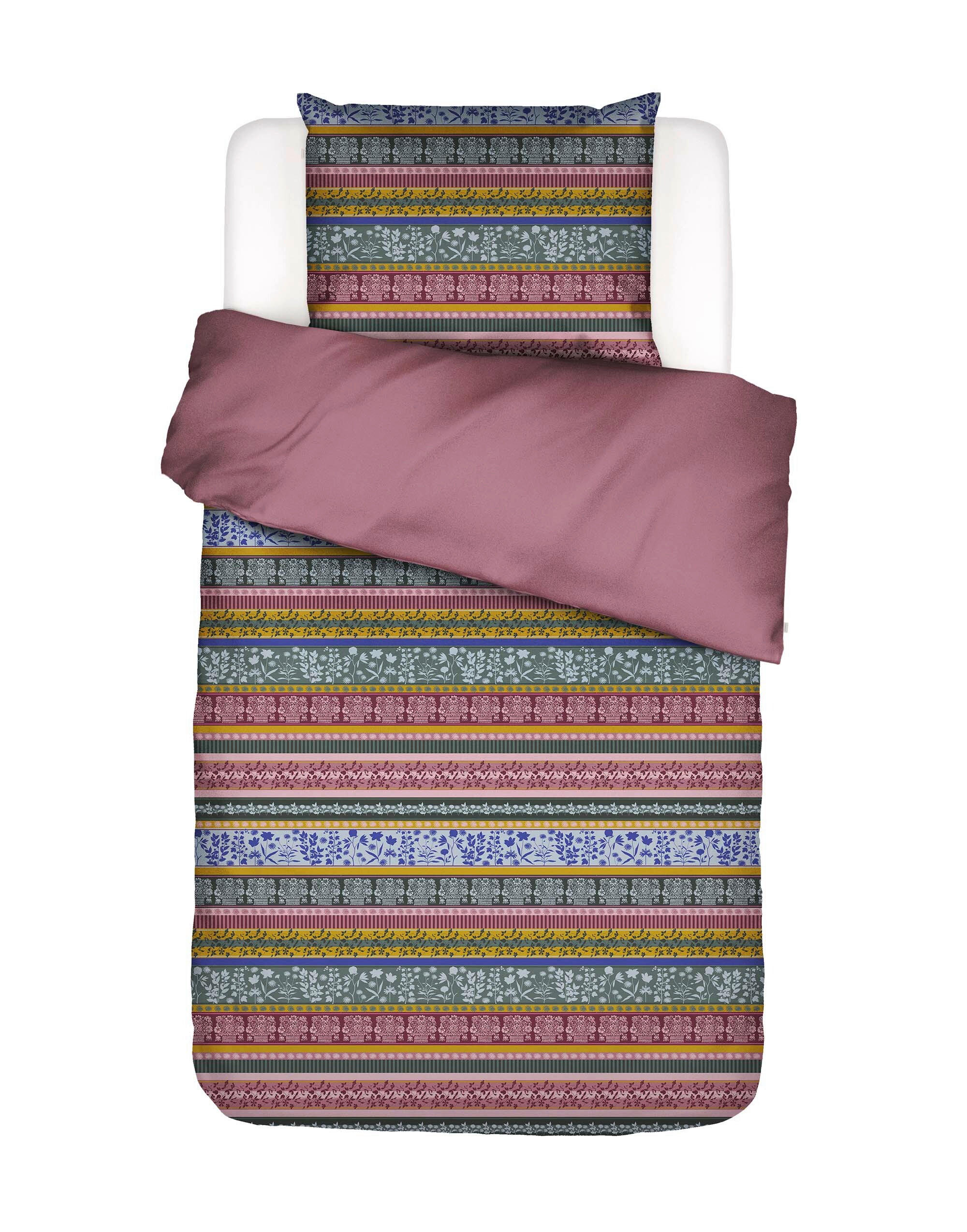 BETTWÄSCHE 135/200 cm Lita Flanell  - Pink, KONVENTIONELL, Textil (135/200cm) - Essenza