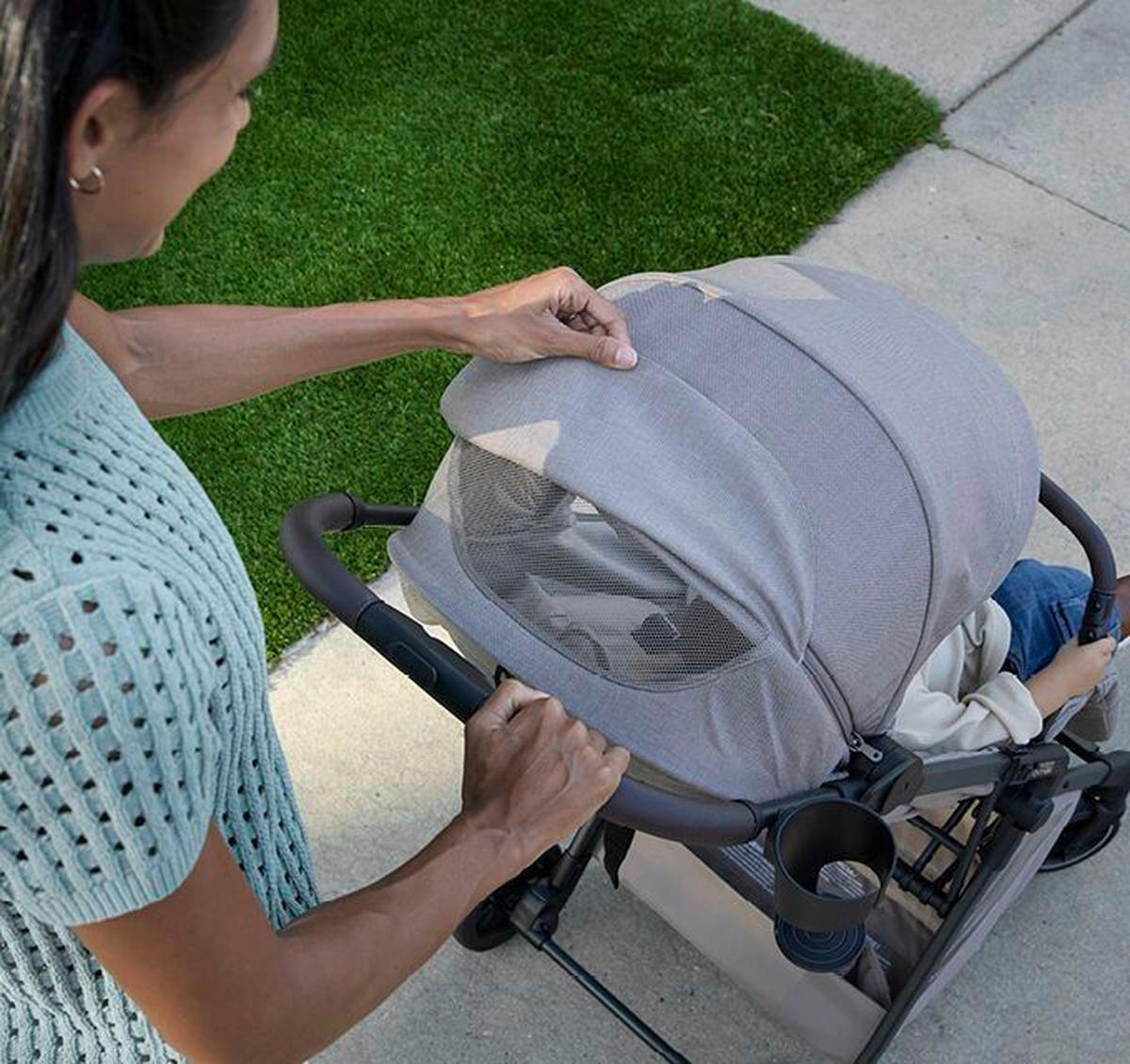 BUGGY TIRA  - Schwarz/Grau, Basics, Textil/Metall (53/114/100cm) - Britax Römer