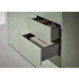 HIGHBOARD  in 139/109/41 cm  - Eichefarben/Schwarz, Design, Holzwerkstoff/Kunststoff (139/109/41cm) - Voleo