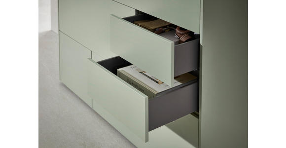 HIGHBOARD  in 139/109/41 cm  - Eichefarben/Schwarz, Design, Holzwerkstoff/Kunststoff (139/109/41cm) - Voleo