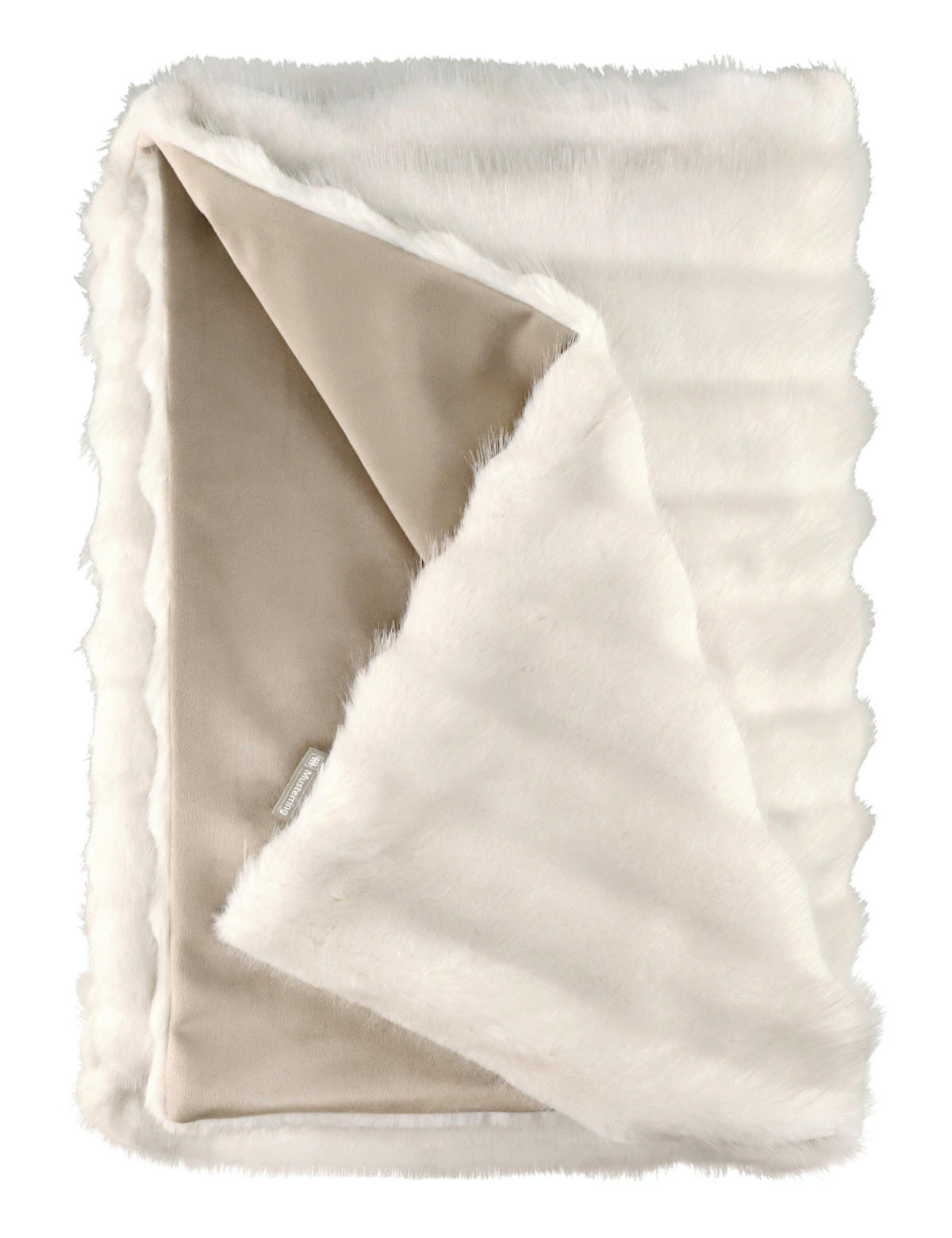 PLAID COUTURE 130/170 cm  - Creme/Weiß, Design, Textil (130/170cm) - Musterring