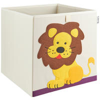 FALTBOX  - Creme, Basics, Kunststoff (33/33/33cm)