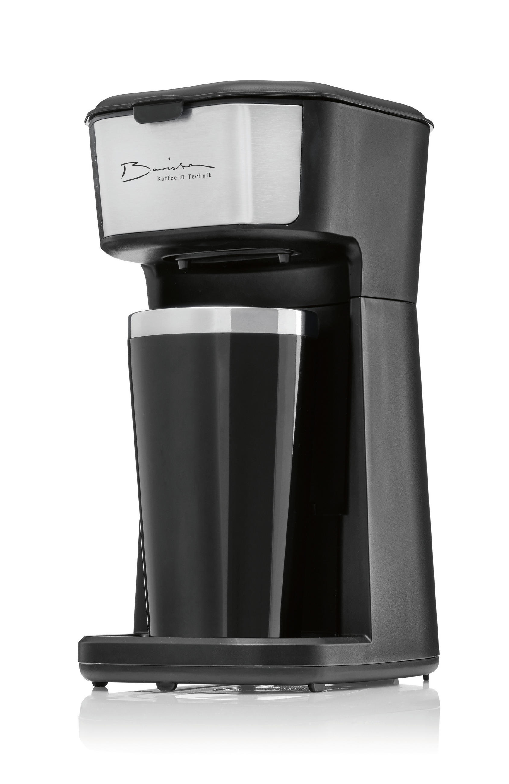 FILTERKAFFEEMASCHINE Barista  - Schwarz, Basics, Kunststoff/Metall (17,8/13/25,8cm)