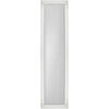 STOJACIE ZRKADLO, 45/180/3,3 cm  - biela, Lifestyle, drevo (45/180/3,3cm) - Landscape