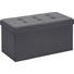 SITZBOX in - Anthrazit, Design, Holzwerkstoff/Textil (76/38/38cm) - Carryhome SITZBOX in - Anthrazit, Design, Holzwerkstoff/Textil (76/38/38cm) - Carryhome