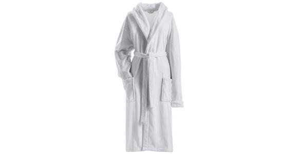 BADEMANTEL S Milano - Weiß, KONVENTIONELL, Textil (Snull) - Boxxx