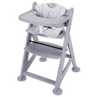 HOCHSTUHL FYNN  - Grau, KONVENTIONELL, Holzwerkstoff/Textil (55.5/55/80cm)