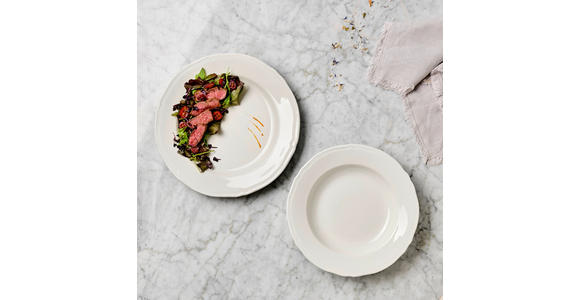 TAFELSERVICE Creme 8-teilig  - Creme, Basics, Keramik - Novel