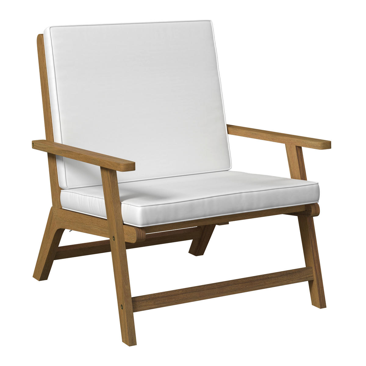 BALKONSET   - Akaziefarben, MODERN, Holz (70/72/78cm) - Ambia Garden