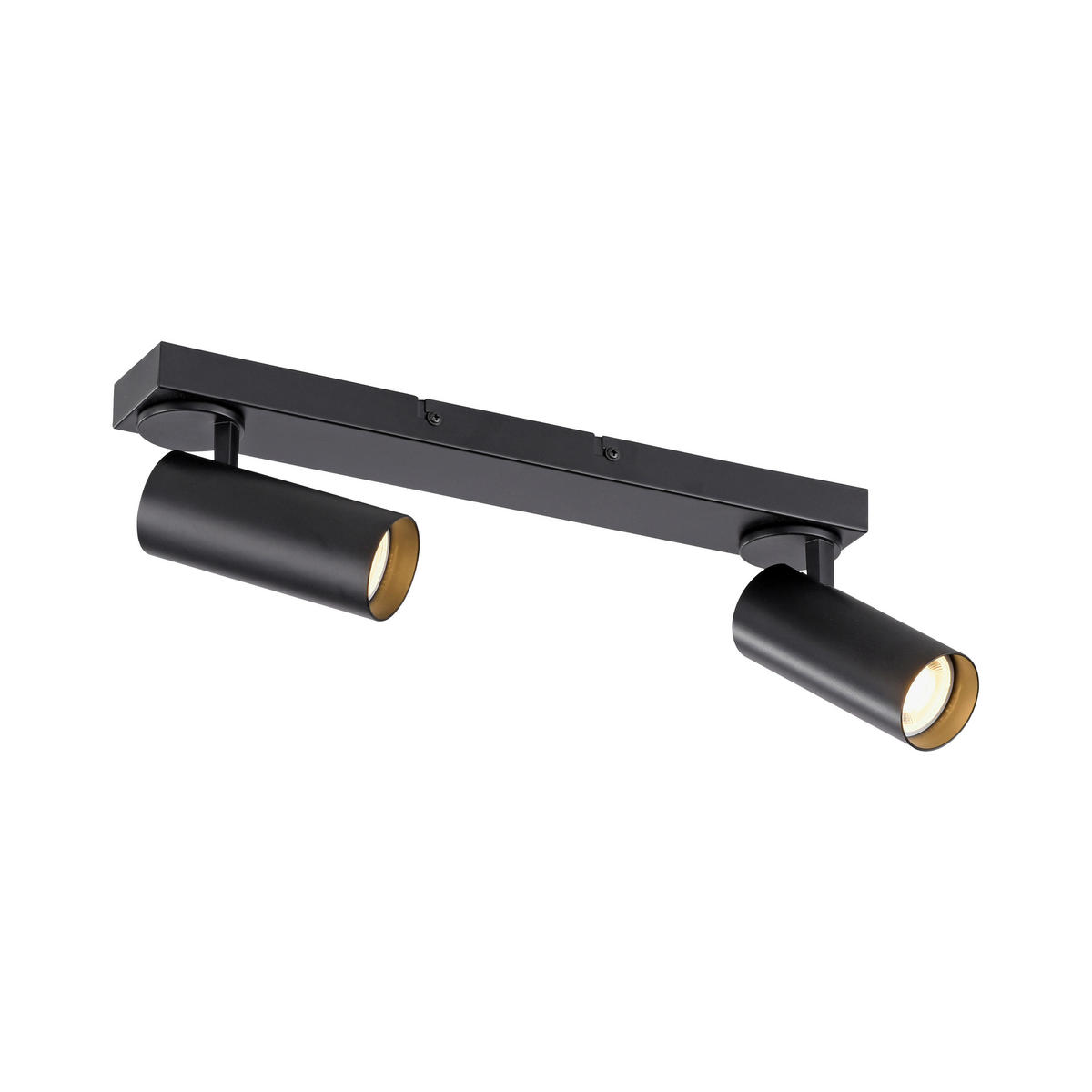 LED-DECKENLEUCHTE SW RIK 59/25/16,5 cm   - Schwarz, KONVENTIONELL, Kunststoff/Metall (59/25/16,5cm) - Schöner Wohnen