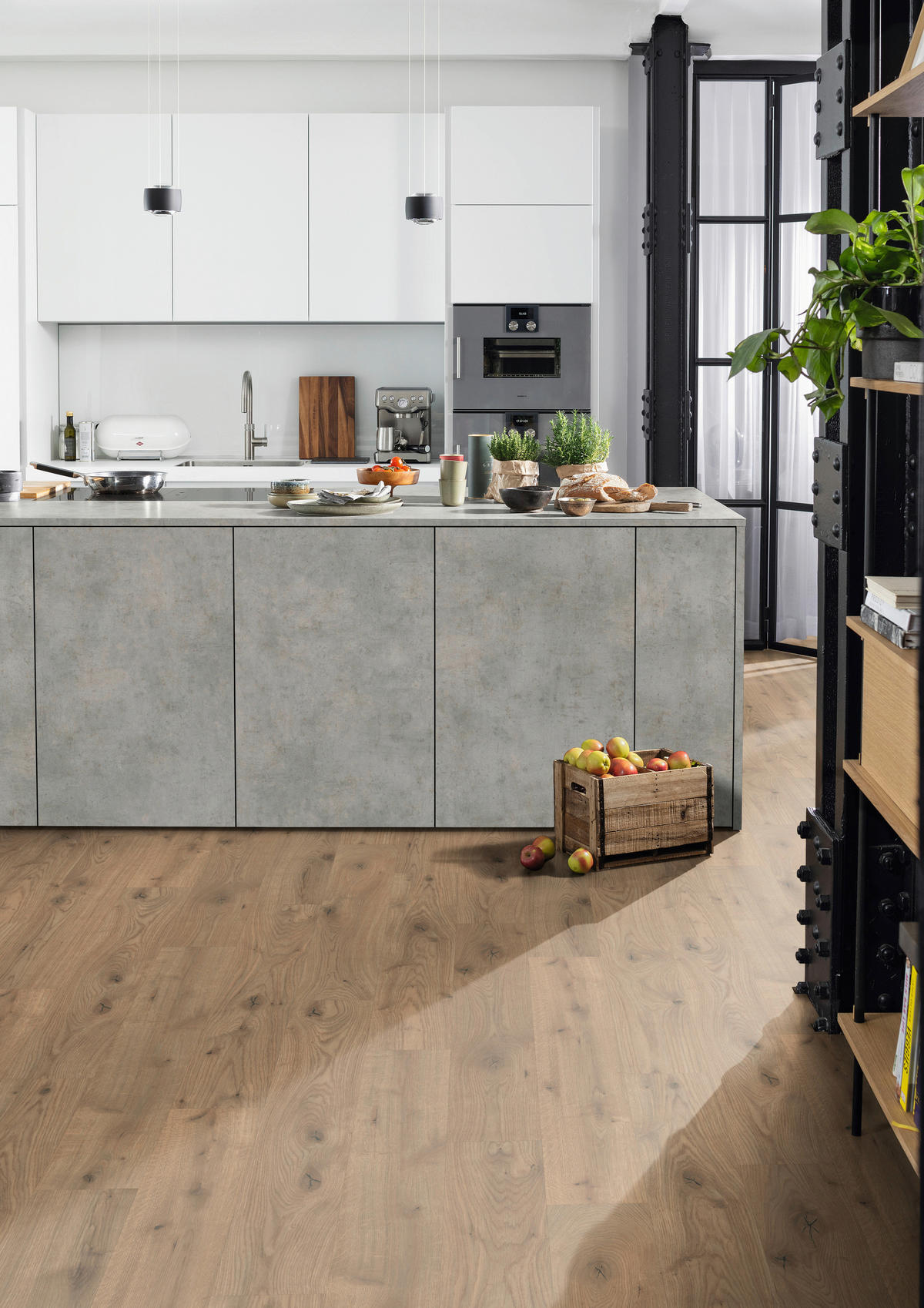 DESIGNBODEN Almington Eiche EGGER Aquadura+  - Eichefarben/Braun, KONVENTIONELL, Holzwerkstoff (129.2/19.3/0.75cm) - Egger Holzwerkstoffe