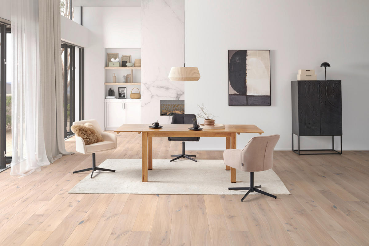 ESSTISCH in Holz   - Naturfarben, Modern, Holz (140/76/80cm) - MID.YOU