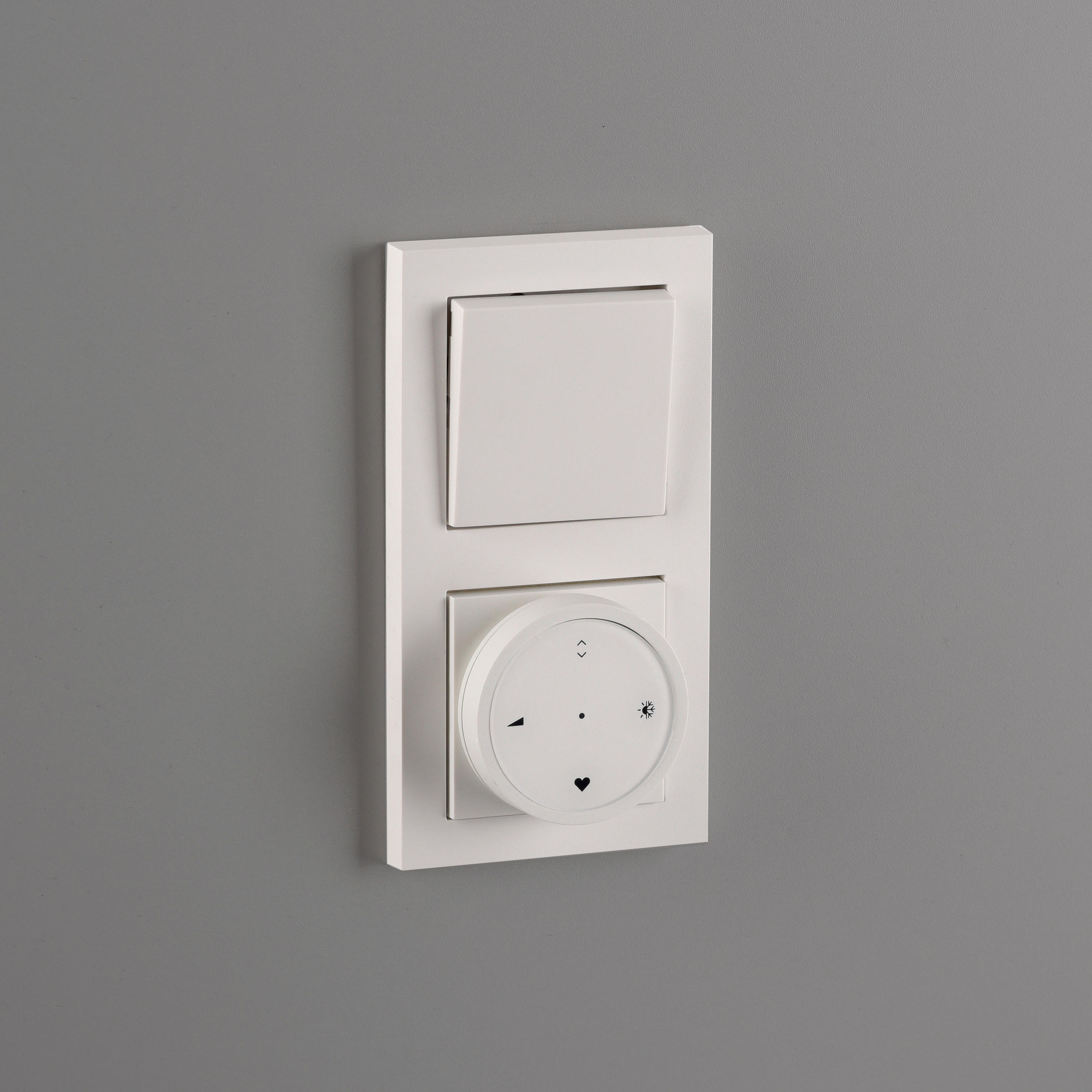 FERNBEDIENUNG - Weiß, Basics, Kunststoff (5,5/5,5/1,8cm) - Paul Neuhaus