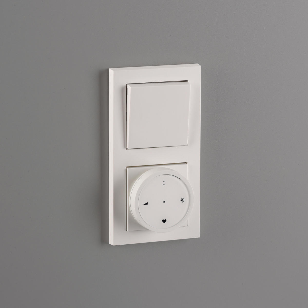 FERNBEDIENUNG - Weiß, Basics, Kunststoff (5,5/5,5/1,8cm) - Paul Neuhaus