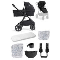 KINDERWAGENSET  Vinca 2in1  Eclipse  - Schwarz, Basics, Textil/Metall (65/109/97cm) - JOIE SIGNATURE
