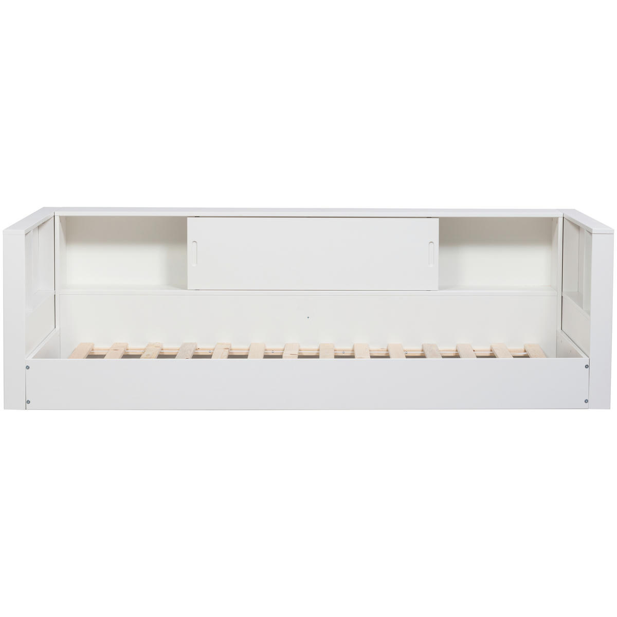 BODENBETT. - Weiß, Basics, Holz (90/200cm) - MID.YOU