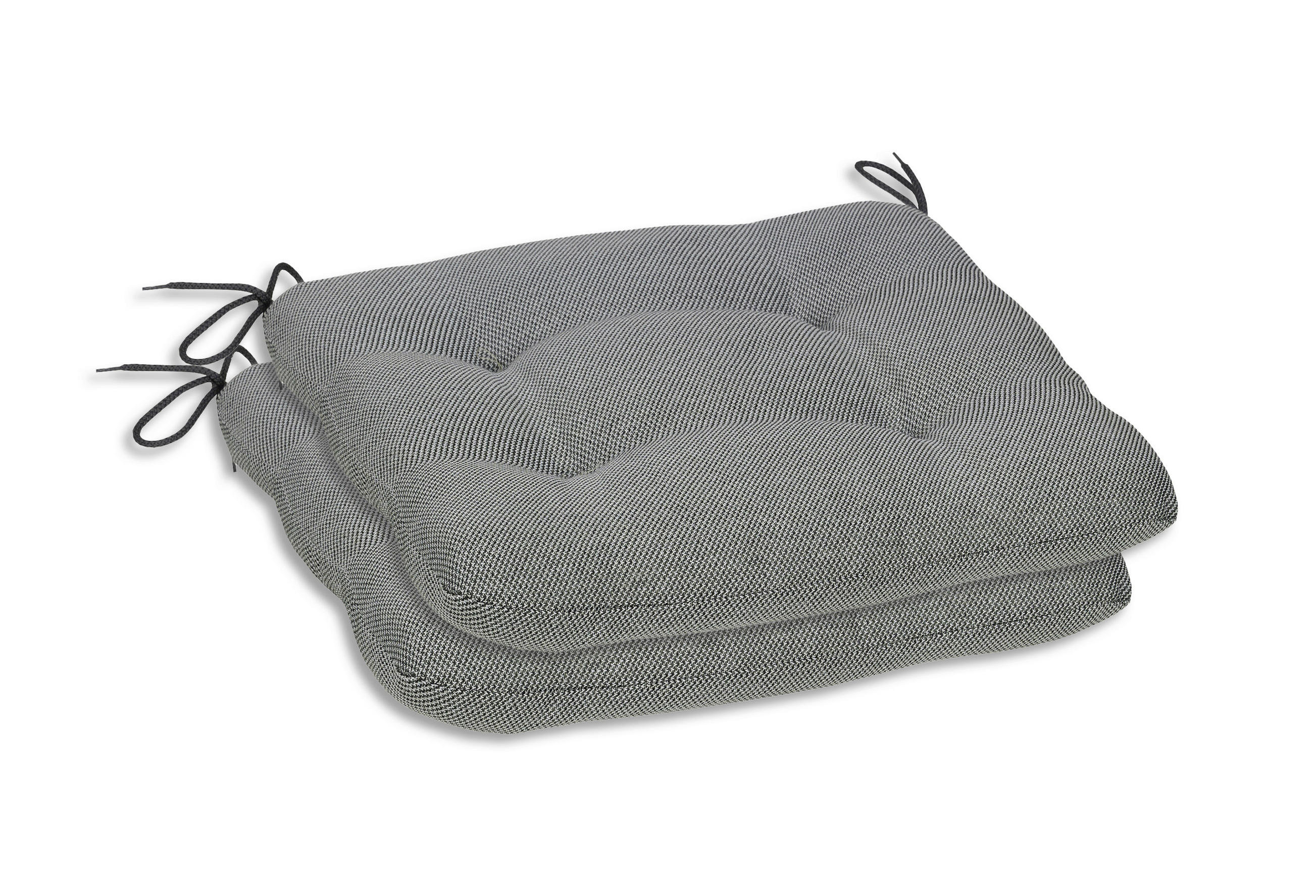 GARTENSITZKISSENSET Uni  - Grau, Basics, Textil (38/5/38cm)