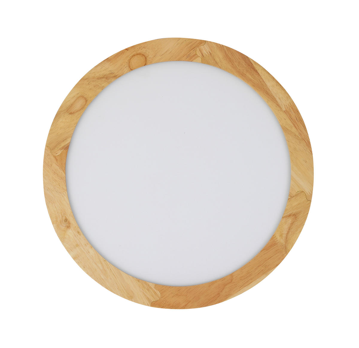 STROPNÉ LED SVIETIDLO, 40/5 cm  - čierna/biela, Basics, kov/drevo (40/5cm) - Novel