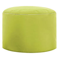 POUF in Grün Textil  - Grün, Design, Textil (50/30/50cm)