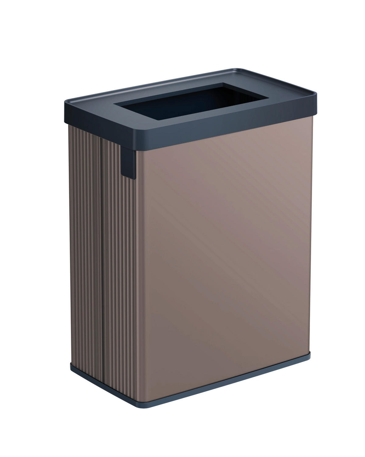 ABFALLEIMER 54 l  Kunststoff  - Altrosa, Basics, Kunststoff (26,5/54,7/43,5cm) - Curver