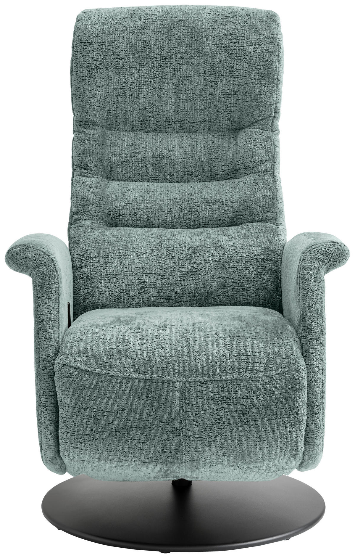 RELAXSESSEL in Textil Türkis  - Türkis/Schwarz, MODERN, Textil/Metall (72/118/85-165cm) - Livetastic