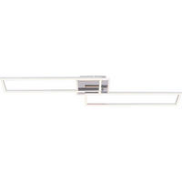 LED-DECKENLEUCHTE 17 W    110/25/8 cm  - Weiss, Trend, Kunststoff/Metall (110/25/8cm) - Novel