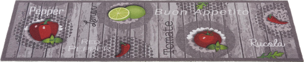 KUHINJSKA STAZA  siva, zelena, crvena     - siva/zelena, Konvencionalno (45/150cm) - Esposa