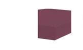 SPANNBETTTUCH E-Sheet Jersey  - Dunkelrot, Basics, Textil (100/200cm) - Esprit