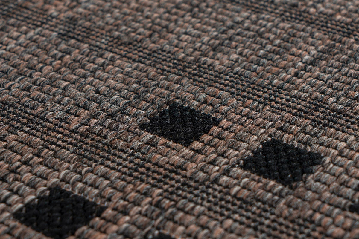 LÄUFER 80/230 cm Indonesia - Malang Taupe  - Braun, KONVENTIONELL, Textil (80/230cm)