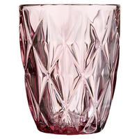 DRICKSGLAS 260 ml  - rosa, Basics, glas (8/10cm) - Novel