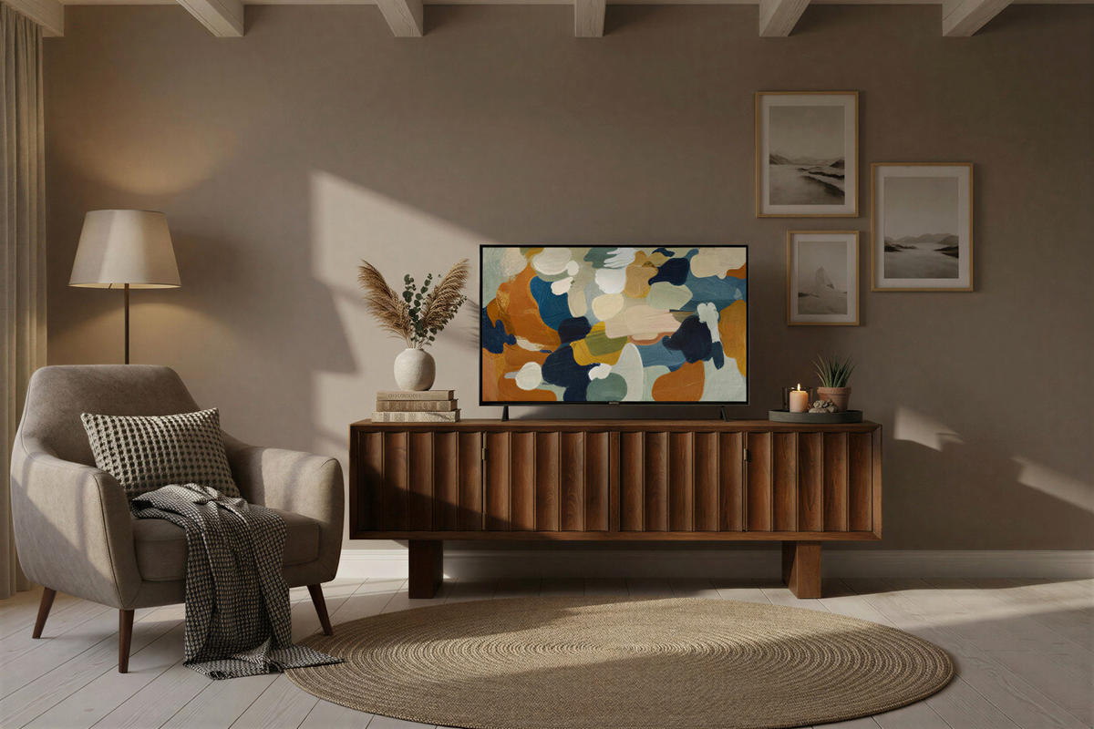 LOWBOARD  180/60/45 cm   - Messingfarben/Braun, Design, Holz/Metall (180/60/45cm) - MID.YOU