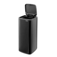 KANTA SA PAPUČICOM  30 l   - crna/antracit, Dizajnerski, metal/plastika (28/65/30,5cm) - Brabantia