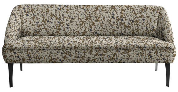 SITZBANK in Textil Blau, Multicolor, Beige  - Blau/Beige, KONVENTIONELL, Textil/Metall (197/85/72cm) - Moderano