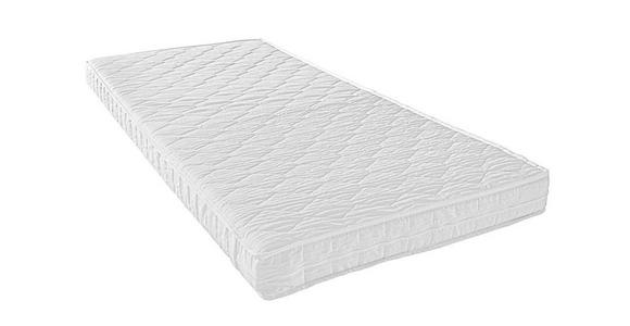 ROLLMATRATZE 140/200 cm  - Weiß, Basics, Textil (140/200cm) - Sleeptex
