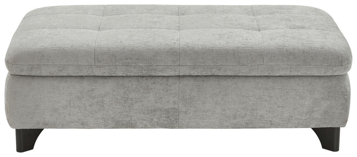 PALL i textil ljusgrå  - ljusgrå/svart, Klassisk, metall/textil (60/45/60cm) - MID.YOU