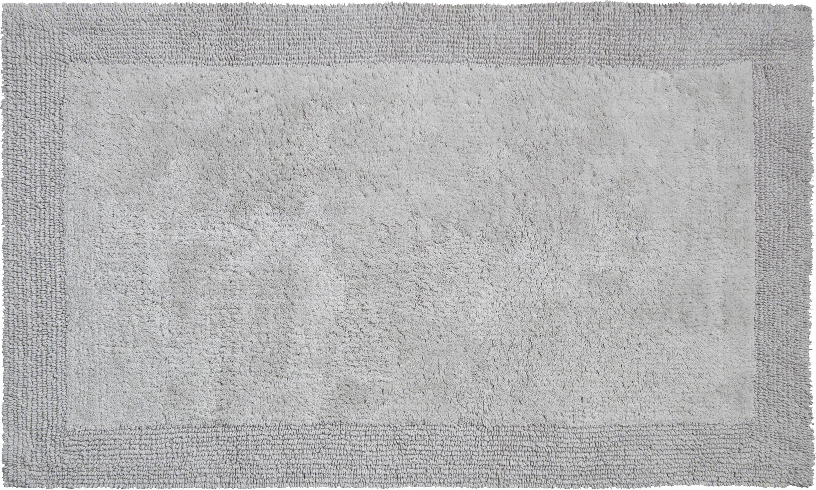 BADTEPPICH 80/150 cm Grau  - Grau, Basics, Kunststoff/Textil (80/150cm) - Grund