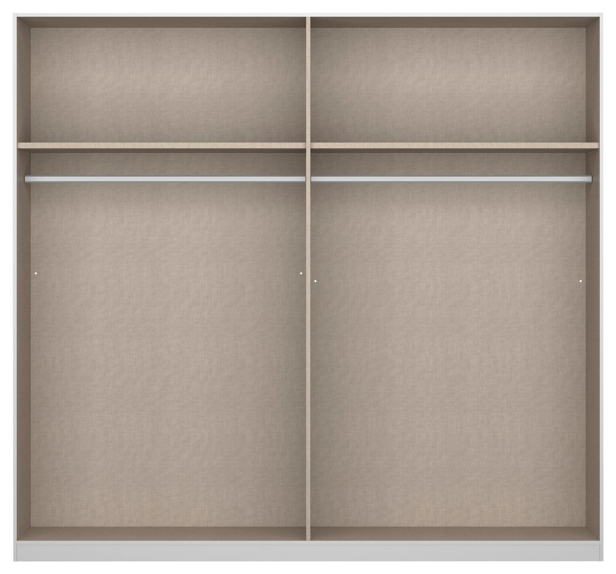 DREHTÜRENSCHRANK  in Grau  - Alufarben/Eiche Artisan, MODERN, Holzwerkstoff/Metall (226/210/54cm) - Rauch Möbel