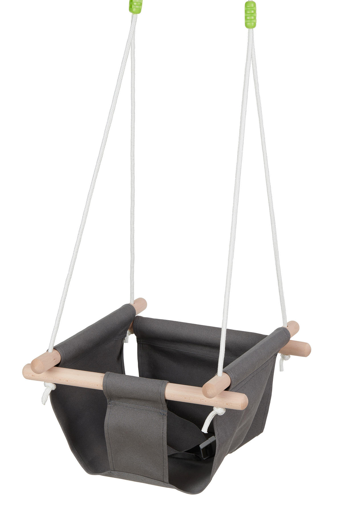 BABYSCHAUKEL - Grau, Trend, Holz/Kunststoff (40/40/25cm) - My Baby Lou